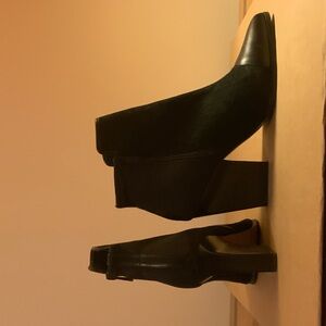 Donald J. Pliner Black Ankle Booties
